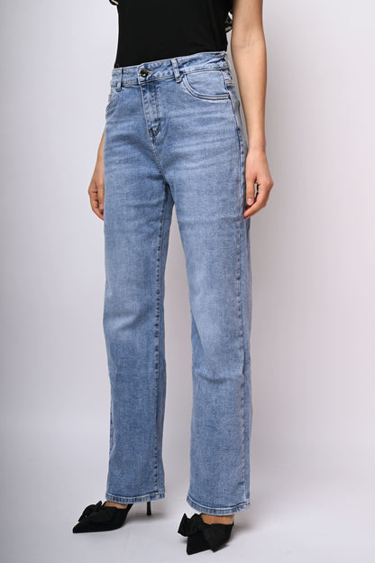 Jeans a gamba dritta